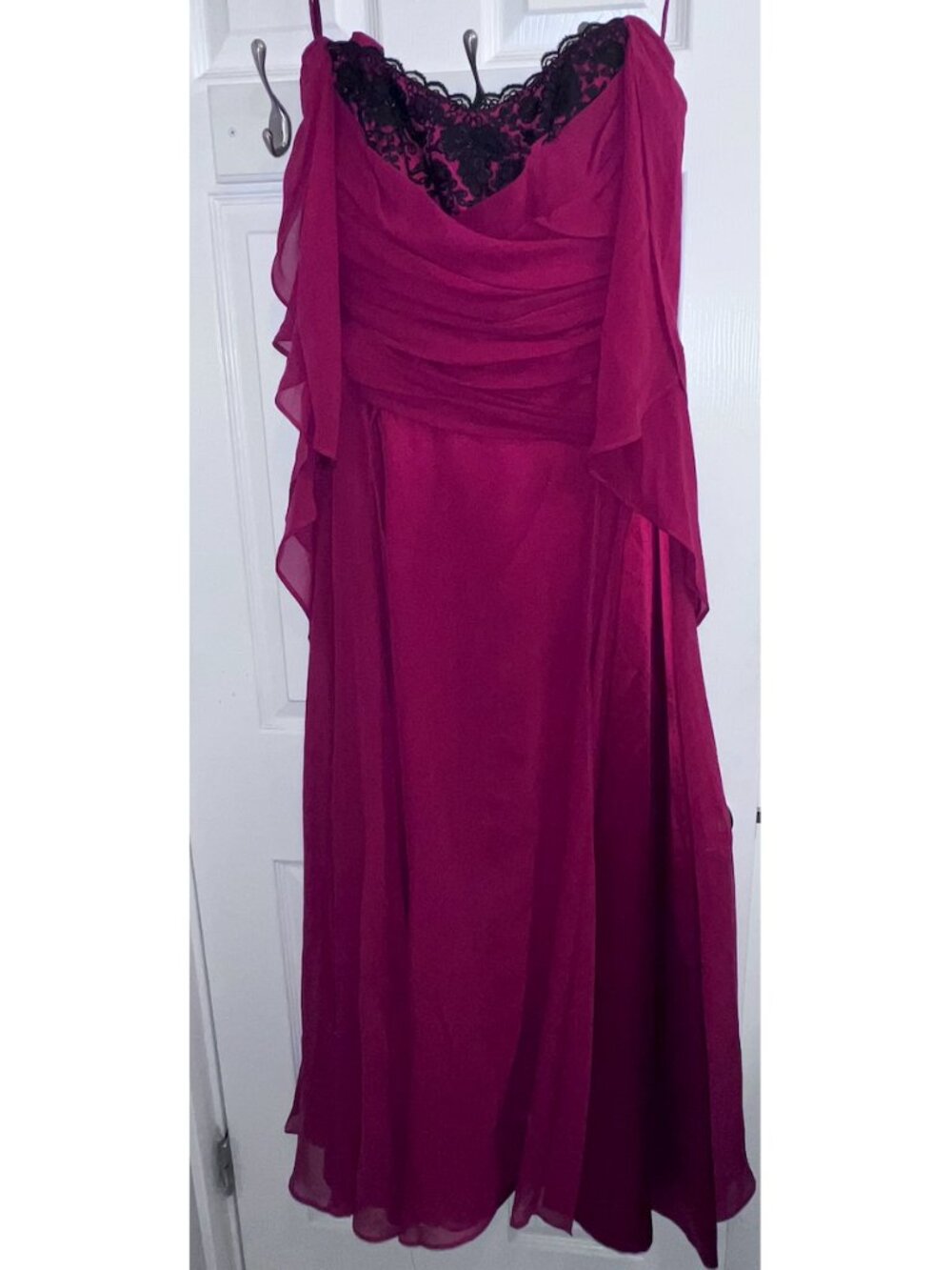 Custom Kiko Seattle Off-the-Shoulder Evening Gown | Size Approx. 6/8